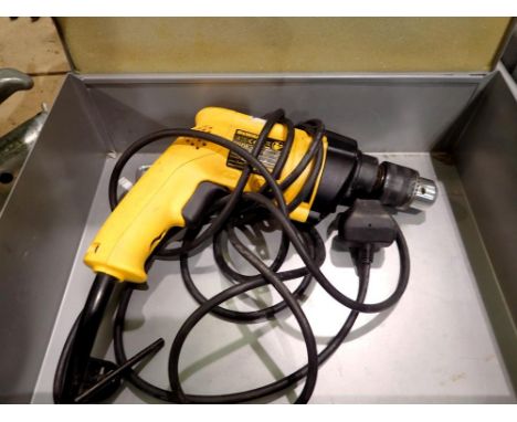 Power Case containing DeWalt drill. All electrical items in this lot have been PAT tested for safety and have passed. This do