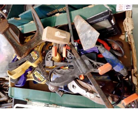 Mixed tools to include clamps. Not available for in-house P&amp;P 