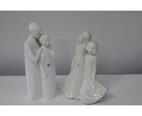 A Royal Worcester "Friendship" &amp; Royal Doulton "Brothers" figurine 