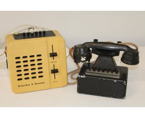 Two vintage electrical items for the visually impaired (un-tested) 
