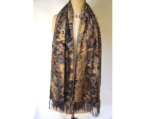Georgina Von Ertzdorf (born 1 January 1955) (RDI) British textile designer - Two Scarves and a Stole - from an early collecti