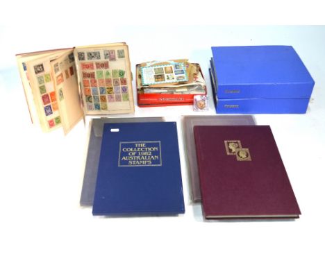 A quantity of postage stamps and First Day Covers, loose and in albums (box)