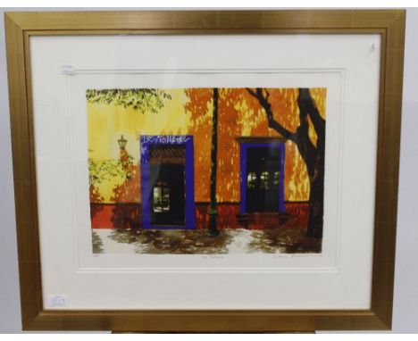 TWO LIMITED EDITION PRINTS by Ilana Richardson, 'Clyoacan' numbered 3/195 and one other signed limited edition called 'Los ta