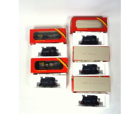 5 Hornby OO Gauge R.253 0-4-0 Dockyard Diesel Shunters, all boxed, (a/f). (5) 
