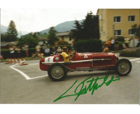 Motor Racing Emerson Fittipaldi 6x4 signed colour photo. Emerson Fittipaldi (born 12 December 1946) is a semi-retired Brazili