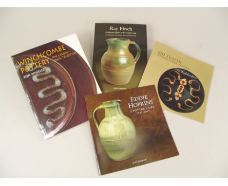 STUDIO CERAMICS BOOKS. Four books relating to the Winchcombe Pottery &amp; potters.