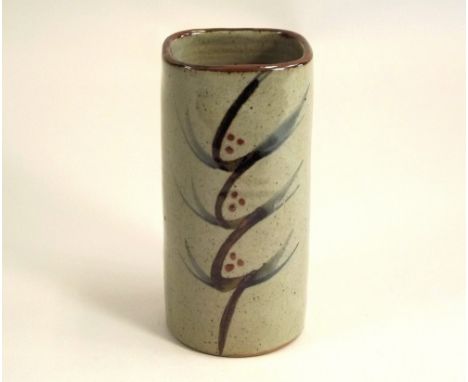 DAVID LEACH. A David Leach, Lowerdown Pottery vase. Personal &amp; Pottery marks. Height 16cm.