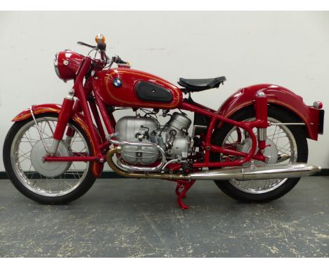 1958 BMW 494CC R50 REGISTRATION NO. 711 XUN FRAME NO. 559124 ENGINE NO. 559124- AN IMPRESSIVE AND NEAR SHOW READY EXAMPLE C/W