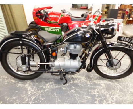 1952 BMW 247CC R25/2 REGISTRATION NO. 4181 H FRAME NO. 250126 ENGINE NO. 250126- AN EXCEPTIONAL MATCHING NUMBER MACHINE IN SH