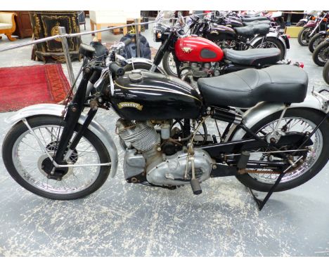 1953 VINCENT 499CC SERIES-C COMET REGISTRATION NO. NXA 316 FRAME NO. RC1/1/11640 ENGINE NO. F5AB/2A/9740 (SEE TEXT) CRANKCASE