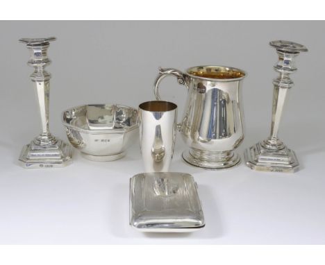 A George V Silver Baluster Shaped Tankard of "18th Century" Design, by Garrard &amp; Co. Ltd, London 1930, with moulded rim a