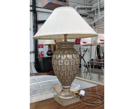 FINE ART LAMPS TABLE LAMP, 81cm H with a shade. 