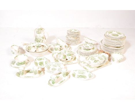 A large collection of early 20th century Mason's Ironstone 'Fruit Basket' dinner service. The lot comprising of plates of var