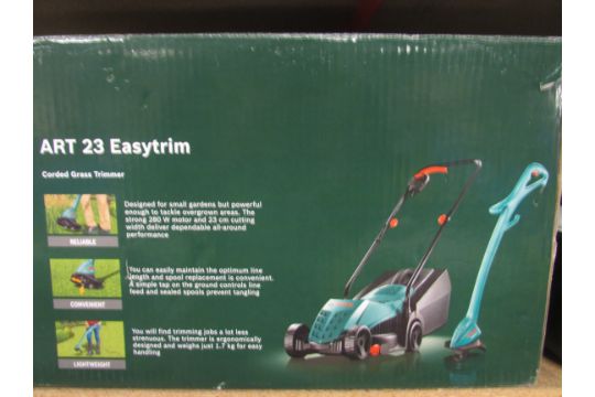 Bosch Rotak 320 Er Art 23 Easy Trim Corded Lawnmower Grass Trimmer