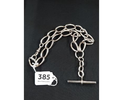 ANTIQUE SILVER ALBERT CHAIN 100G 