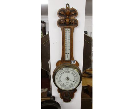 Oak barometer