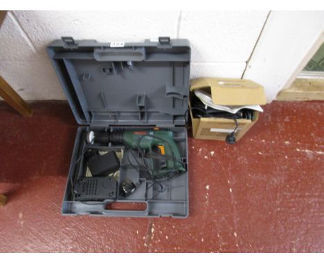 Bosch drill in box and Bose power pack