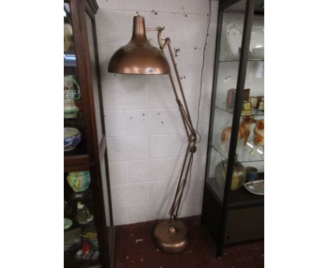 Angle-poise standard lamp