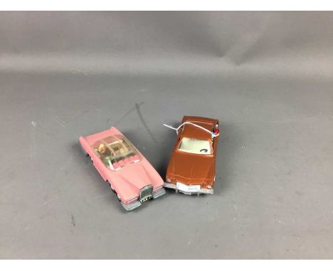 CORGI DIE CAST MODEL OF LADY PENELOPE'S FAB I THUNDERBIRDS,along with a later Corgi Buick Regal (2)
