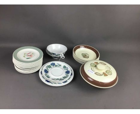 SUSIE COOPER PART DINNER SERVICE,along with other Susie Cooper tea and dinner ware