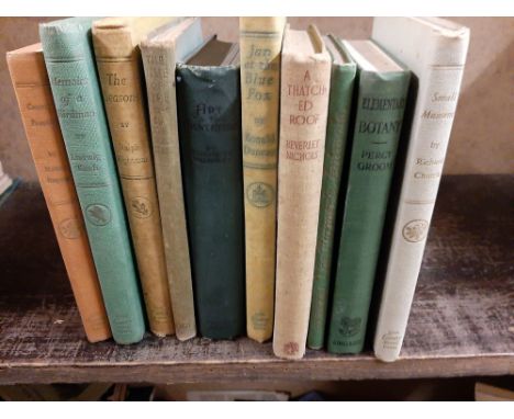 16 country and farm related books to include The Castle Explorers Guide by Frank Bottomley, The Departed Village by R E Morea