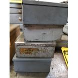 (4) Drill Indexes w/ Drill Bits