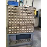 (3) Hardware Drawer Cabinets w/ Punches, Pins, Stops, Drills, Socket Head Screws, Taps, Set Screws,