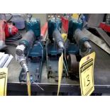 (3) ISM Pneumatic Box Staple Guns