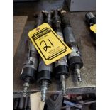 (4) Pneumatic Long Shaft Angle Drivers