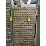 (2) Hardware Cabinets w/ Reamers, Button Head Screws, Raps, T-Bolts & Studs, Punches, Straight Edges