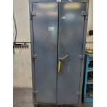 Stronghold HD Steel Cabinet w/ Helicoil Kits, Collets, Grinding & Buffing Discs & Pads, Misc.
