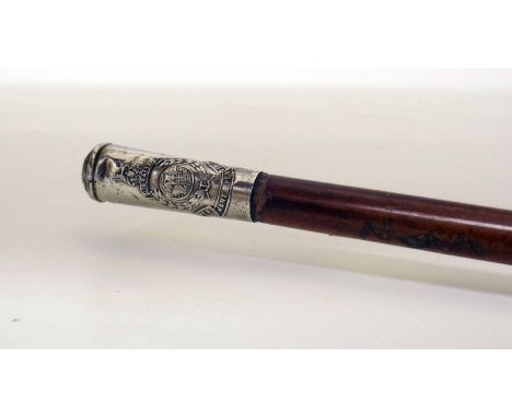 Royal Marines swagger stick. Condition report: See terms and conditions.    