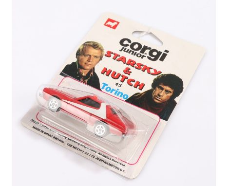 Corgi Starsky &amp; Hutch 45 Torino card backed