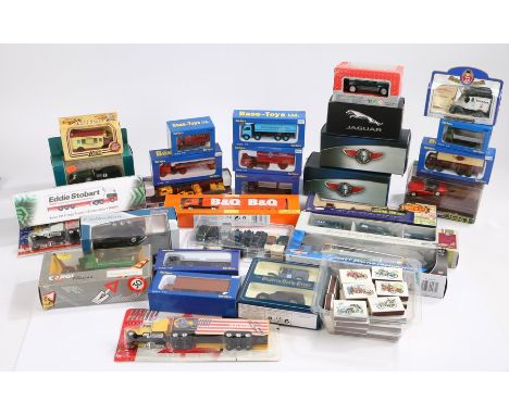 Collection of boxed models, to include Corgi, Teamsters, Fuel Line, Lledo, Eddie Stobart, Base Toys, etc, (qty)