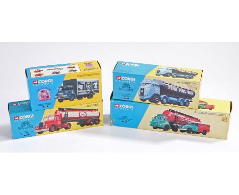 Corgi Classics, to include Scammell Highwayman, Fox's Glacier Mints, Fina Fuel Oils and Shell, (4)