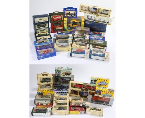 Die cast model vehicles by Lledo, Corgi, Days Gone, Vanguards, the majority boxed (qty)Some models removed from boxes, some l
