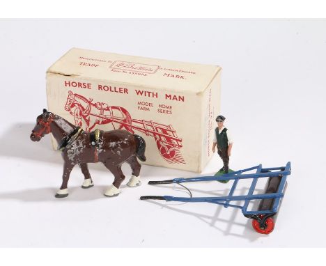 W Britain, Horse Roller with Man, No. 9 F, boxed
