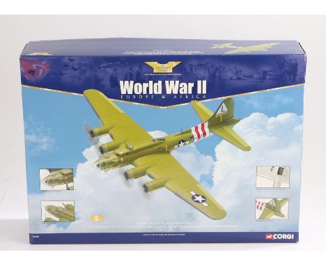 Corgi The Aviation Archive World War II limited edition Europe &amp; Africa die cast model AA33302 Boeing B-17F Flying Fortre