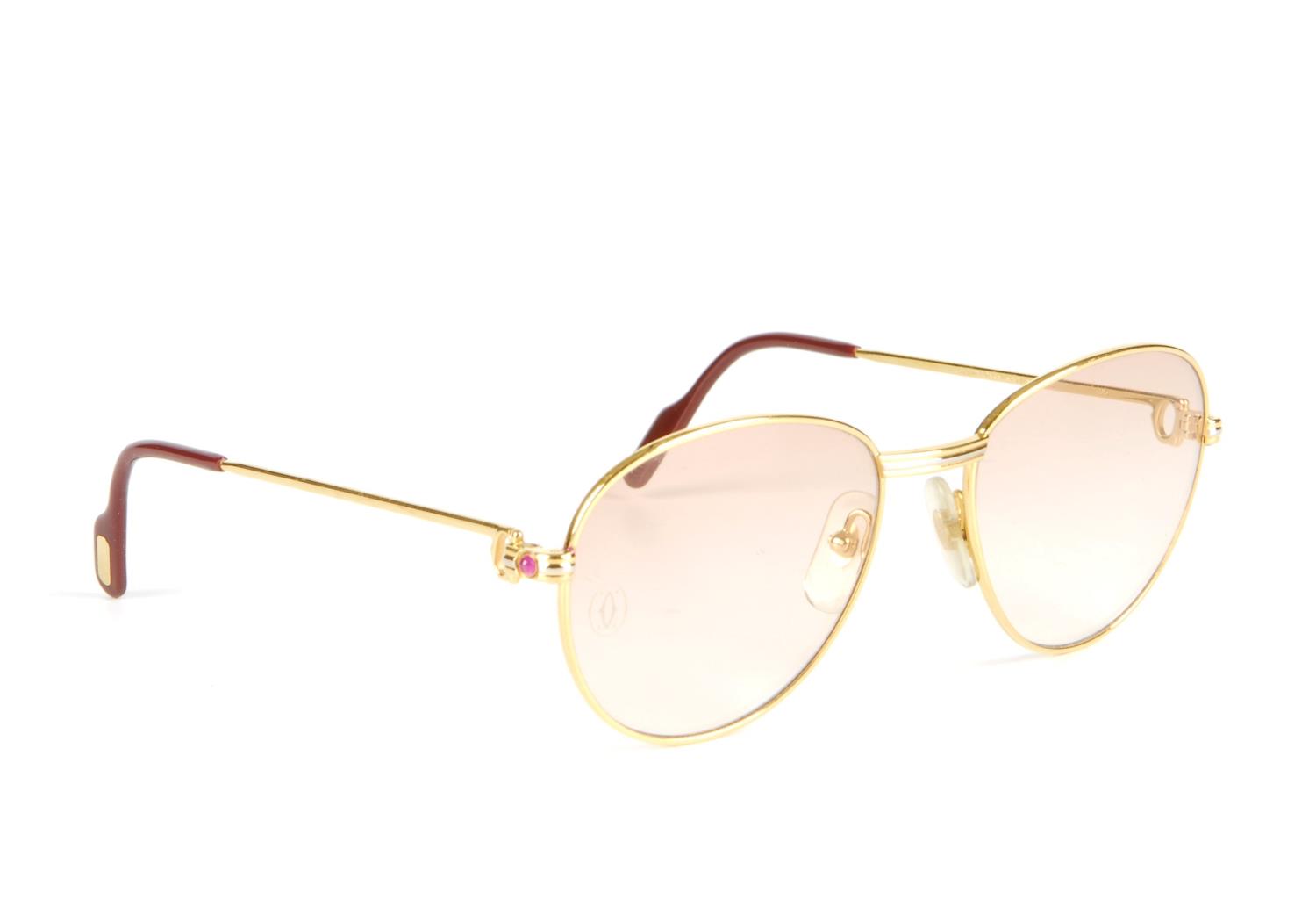 rose gold cartier glasses