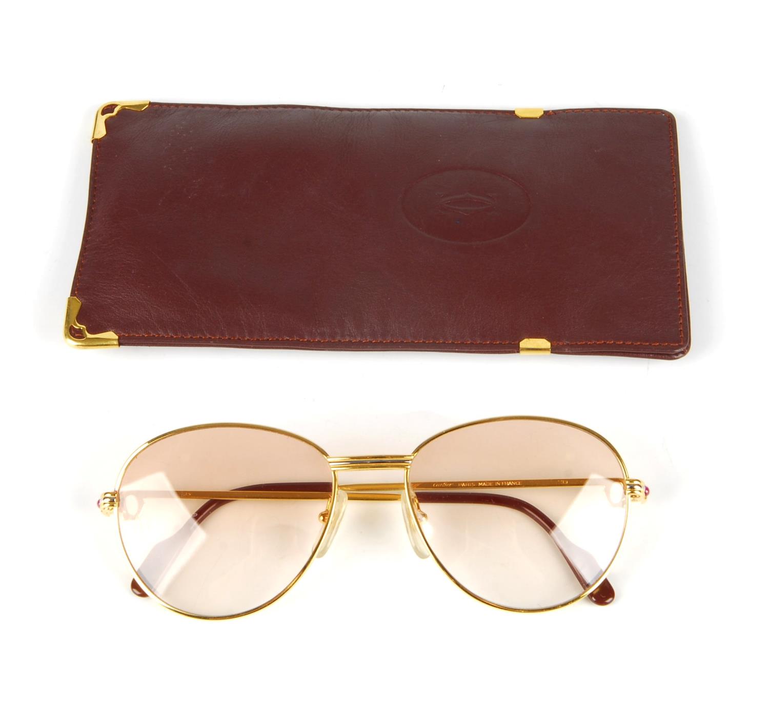 rose gold cartier glasses