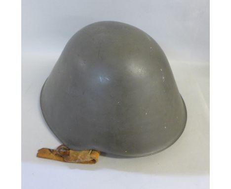 A Russian military helmet, circa 1980's 