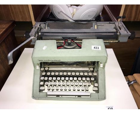A vintage Remington International typewriter