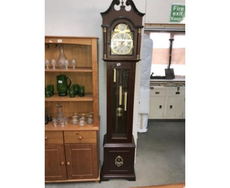 A modern ECS, Westminster Tempus Fugit longcase clock