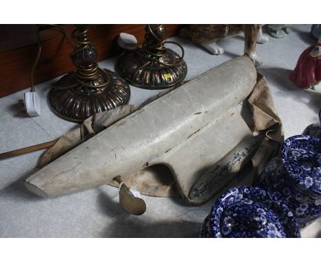A model pond yacht 