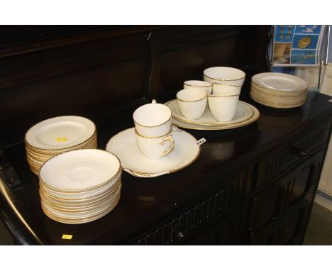 A part Royal Worcester tea service