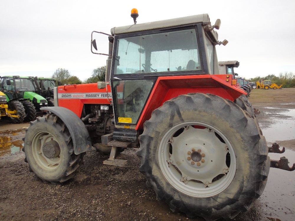 Massey Ferguson 2625 Electronic 4wd 100hp 2 Door Diesel Tractor Ser No