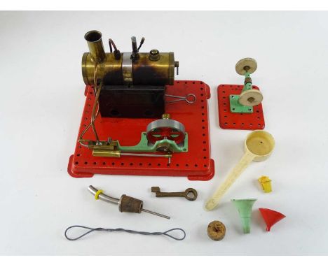 A MAMOD SE2 Stationary Steam Engine - with additional accessories - G in F/G box