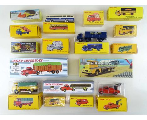 A large quantity of ATLAS DINKY lorries and vans from the French range - VG in G boxes (17)