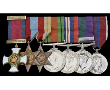 A rare Second War ‘Somaliland 1940’ D.S.O. group of seven awarded to Lieutenant-Colonel A. A. B. Harris-Rivett, Bedfordshire 