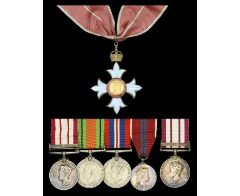 A post-War ‘Hong Kong’ C.B.E. group of five awarded to Surgeon Captain J. G. Maguire, Royal Navy  The Most Excellent Order of